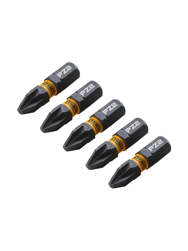 Биты 25мм DeWalt FLEXTORQ PZ2 DT7387T-QZ 5шт