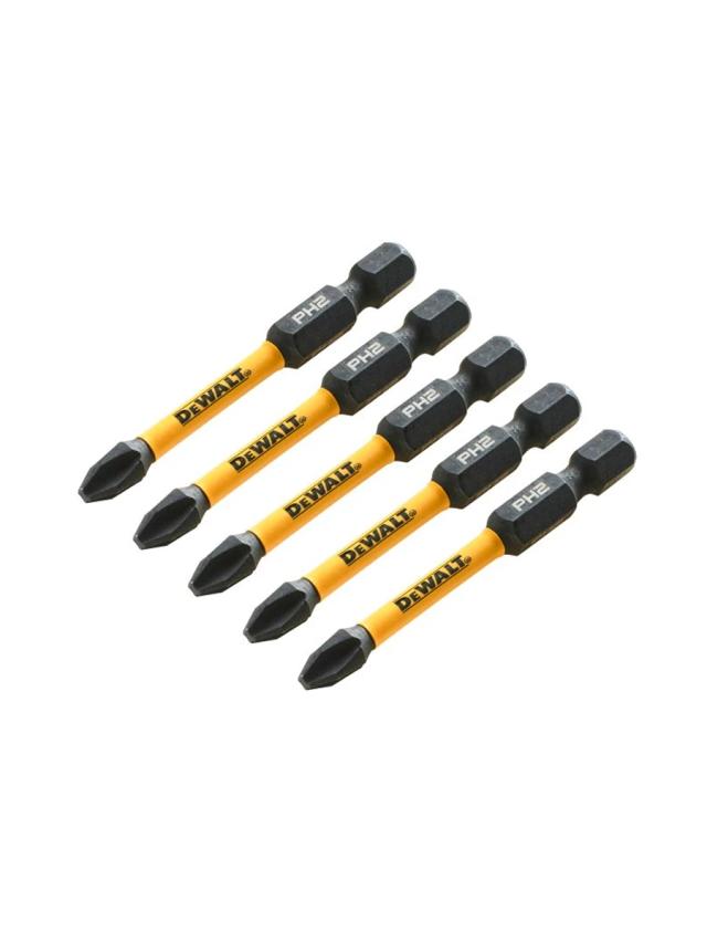 Биты 57мм DeWalt FLEXTORQ PH2 DT7998T-QZ 5шт