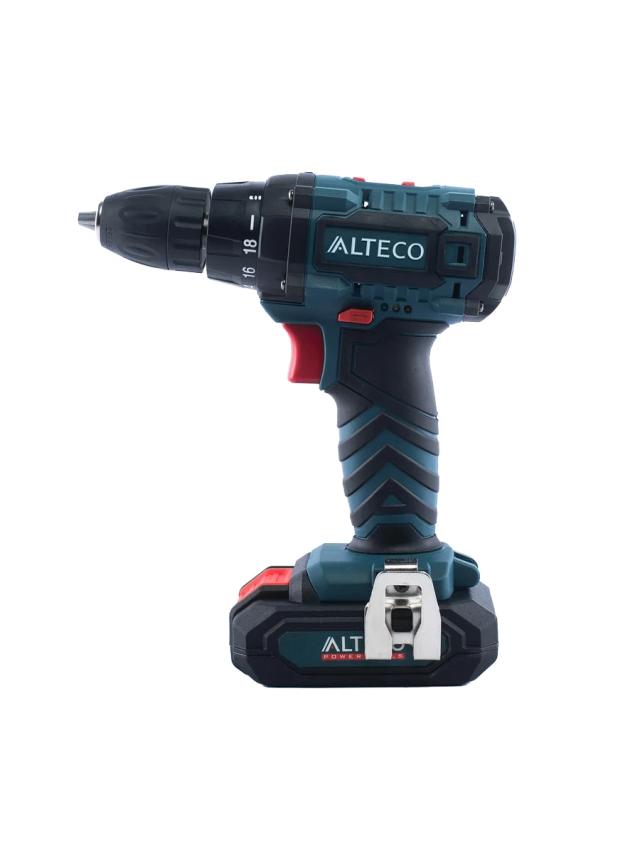 Двухскоростная безударная дрель-шуруповёрт Alteco CD 0413 (CD 2110.1) / 21V
