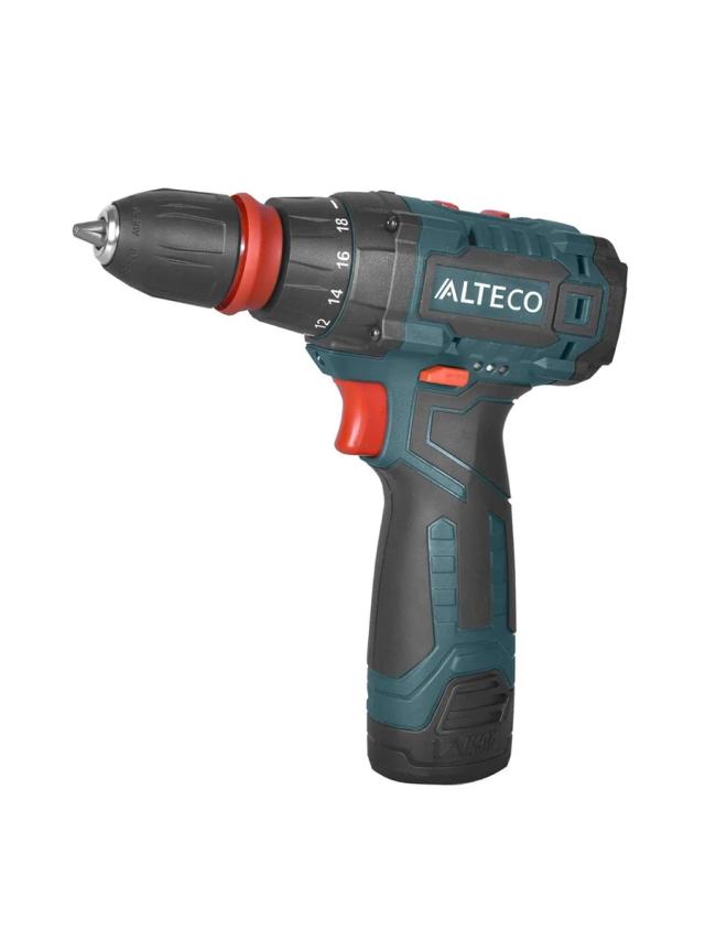 Двухскоростная безударная дрель-шуруповёрт Alteco CD 1210F Li X2