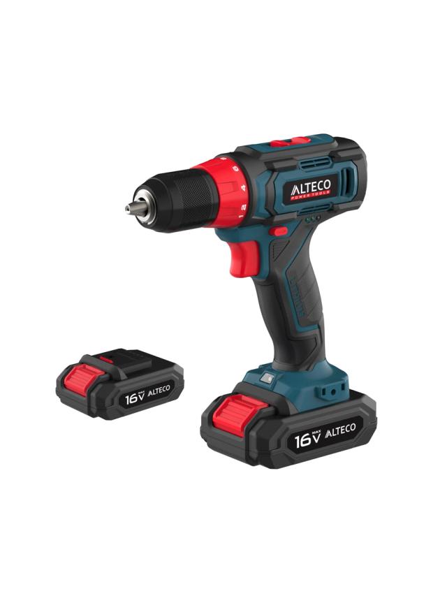Двухскоростная безударная дрель-шуруповёрт Alteco CD 16-28 X2