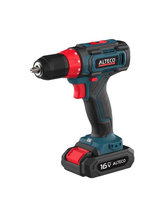 Двухскоростная безударная дрель-шуруповёрт Alteco CD 16-28