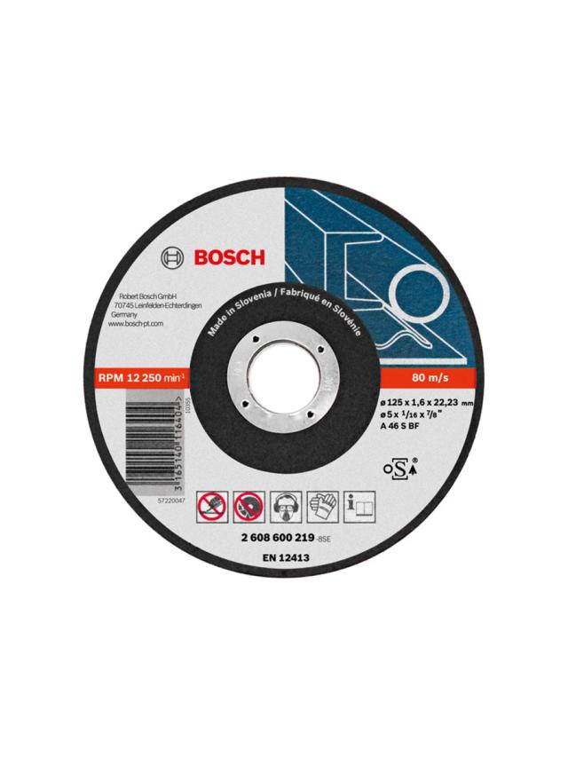 Круг отрезной 125 х 1.6 х 22.23 мм Bosch Expert for Metal 2608600219
