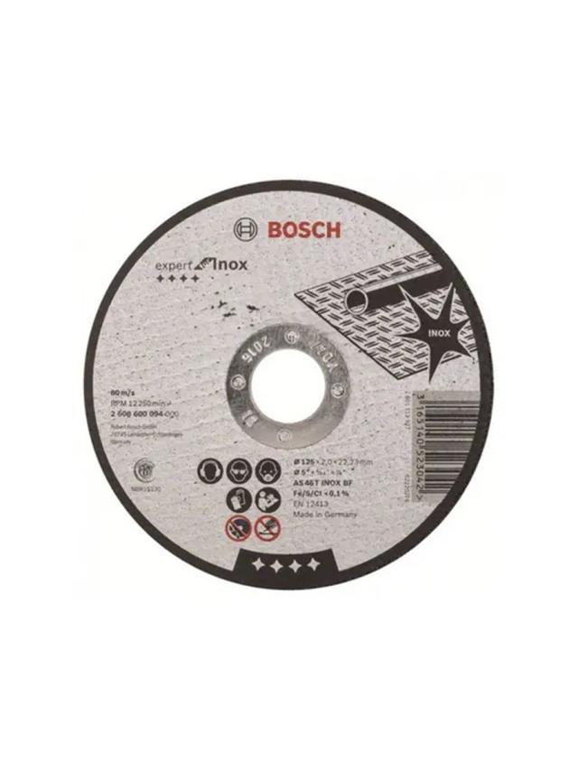 Круг отрезной 125 х 2 х 22.2 мм Bosch Expert for Inox 2608600094