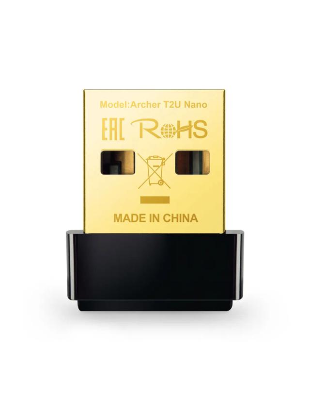 Wi-Fi USB-адаптер 2.4/5 ГГц 600 Мбит/сек TP-Link Archer T2U Nano