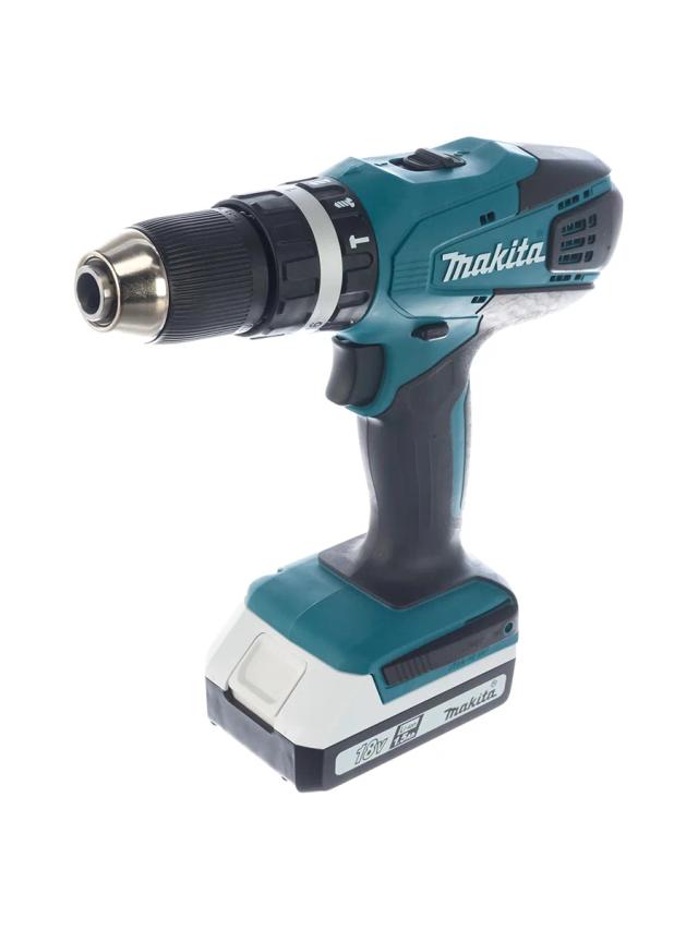 Двухскоростная ударная дрель-шуруповёрт Makita HP457DWE