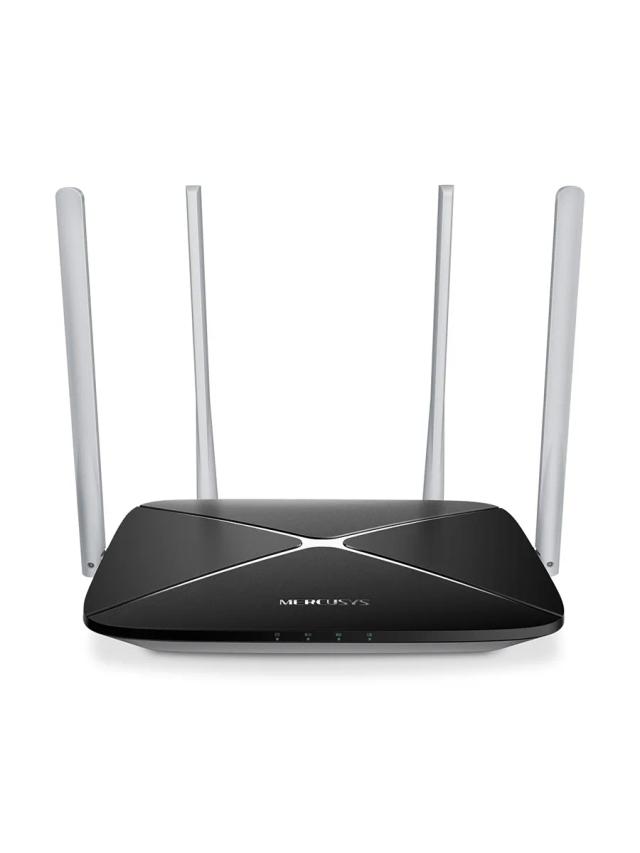 Wi-Fi роутер 2.4/5 ГГц 1167 Мбит/сек Mercusys AC-12 V2 двухдиапазонный