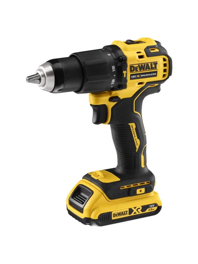 Двухскоростная ударная дрель-шуруповёрт DeWalt DCD709D2T-QW