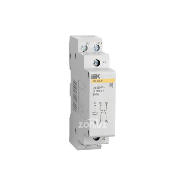 Контактор модульный IEK MKK10-20-20 КМ20-20 AC