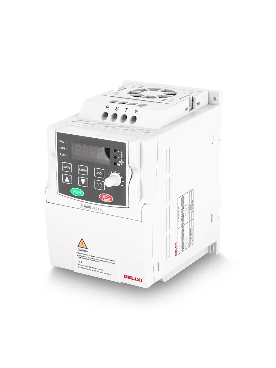 Частотный преобразователь 2.2 кВт 380В Delixi E100G2R2T4B