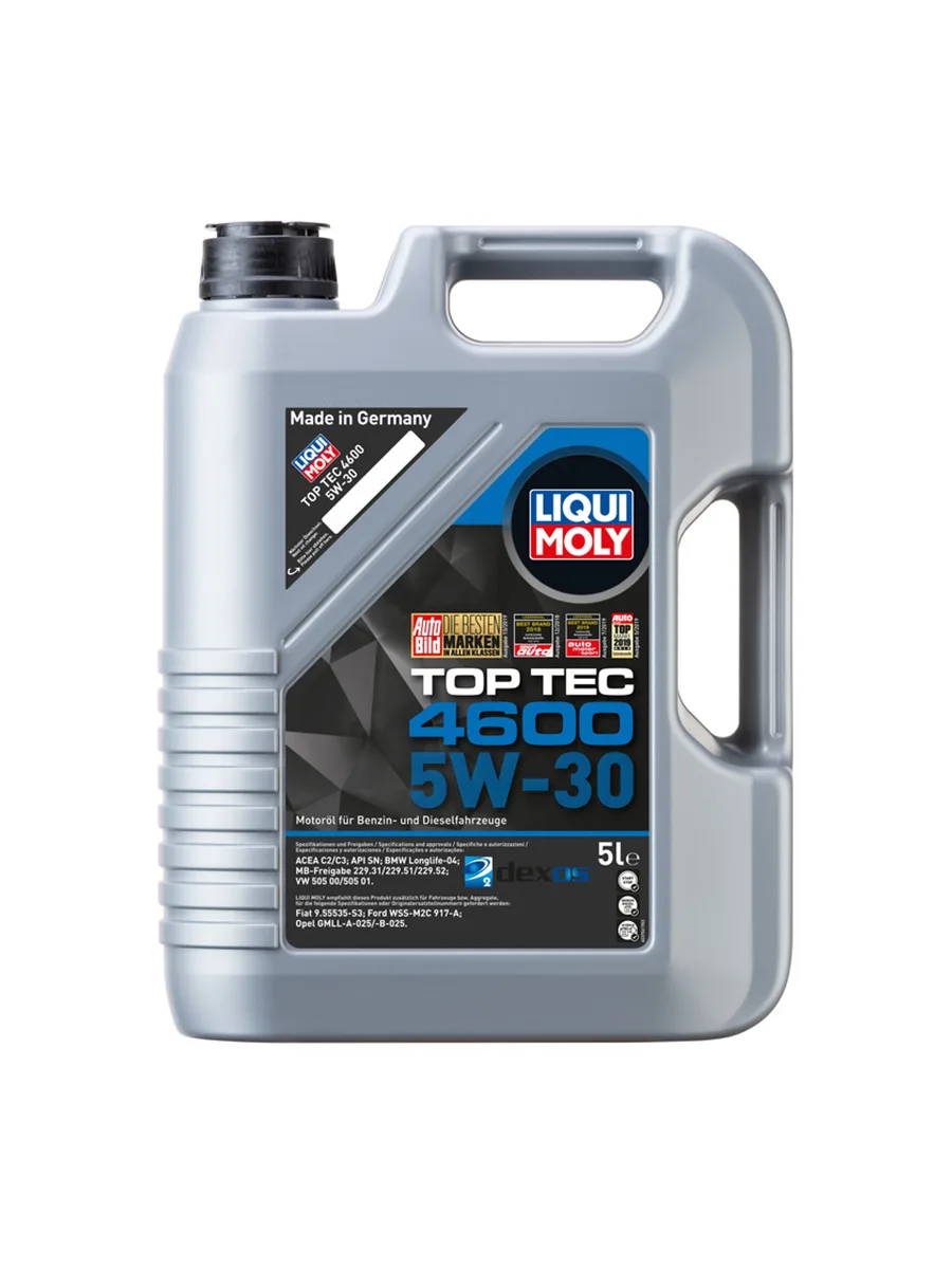 Моторное масло Liqui Moly Top Tec 4600 dexos2 5W-30 5л