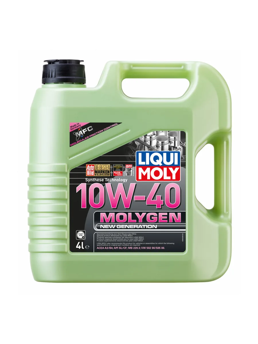 Моторное масло Liqui Moly Molygen New Generation 10W-40 4л