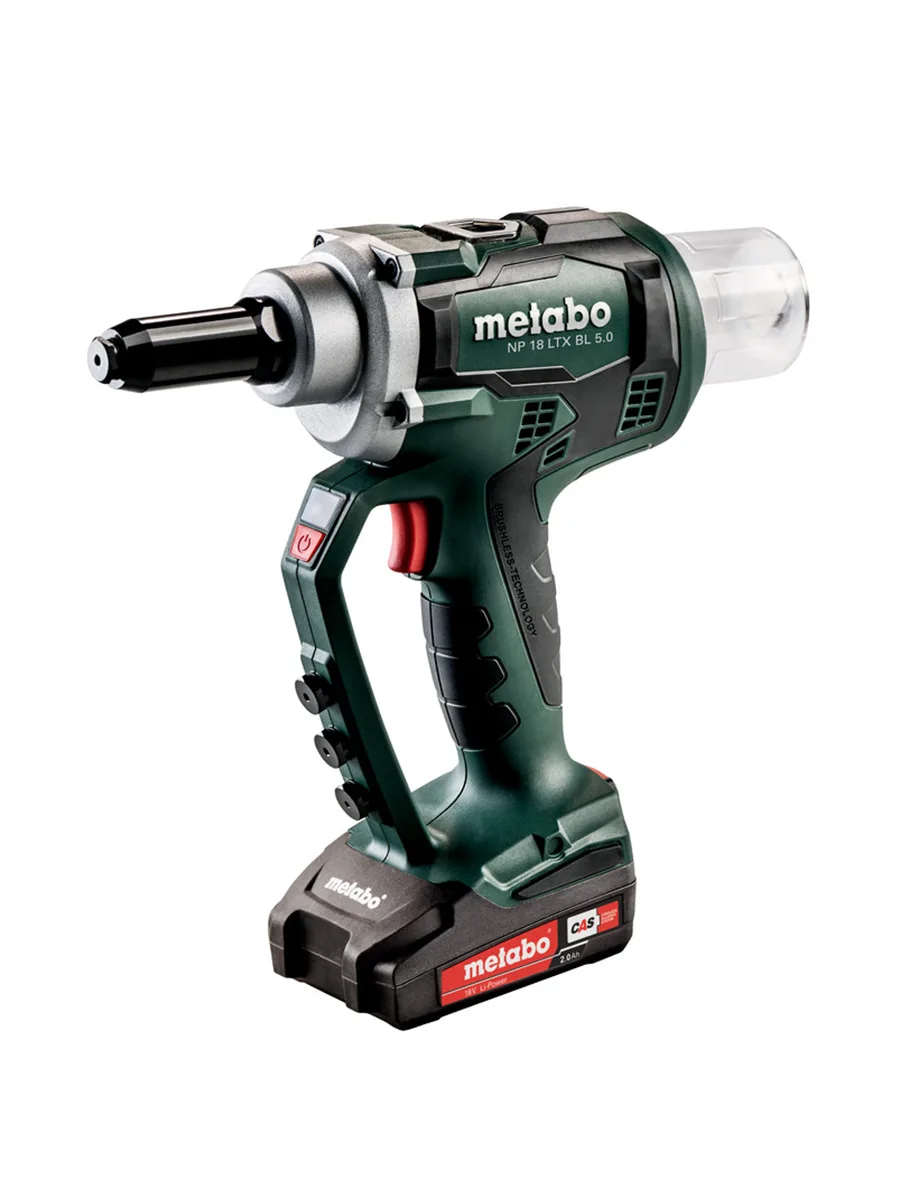 Заклёпочник Metabo NP 18 LTX BL 5.0 - 619002500