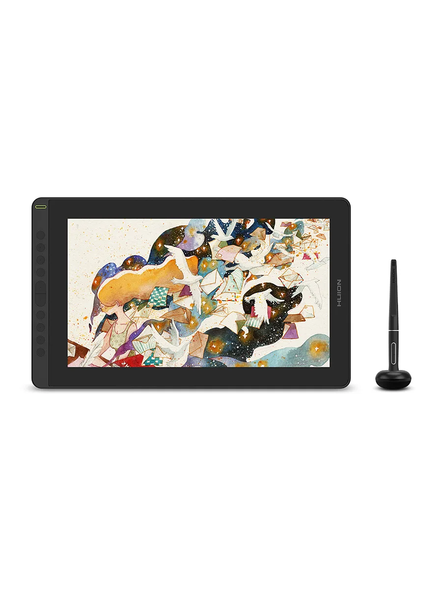 Графический планшет 344.1 х 193.5 мм Huion Kamvas 16 черный