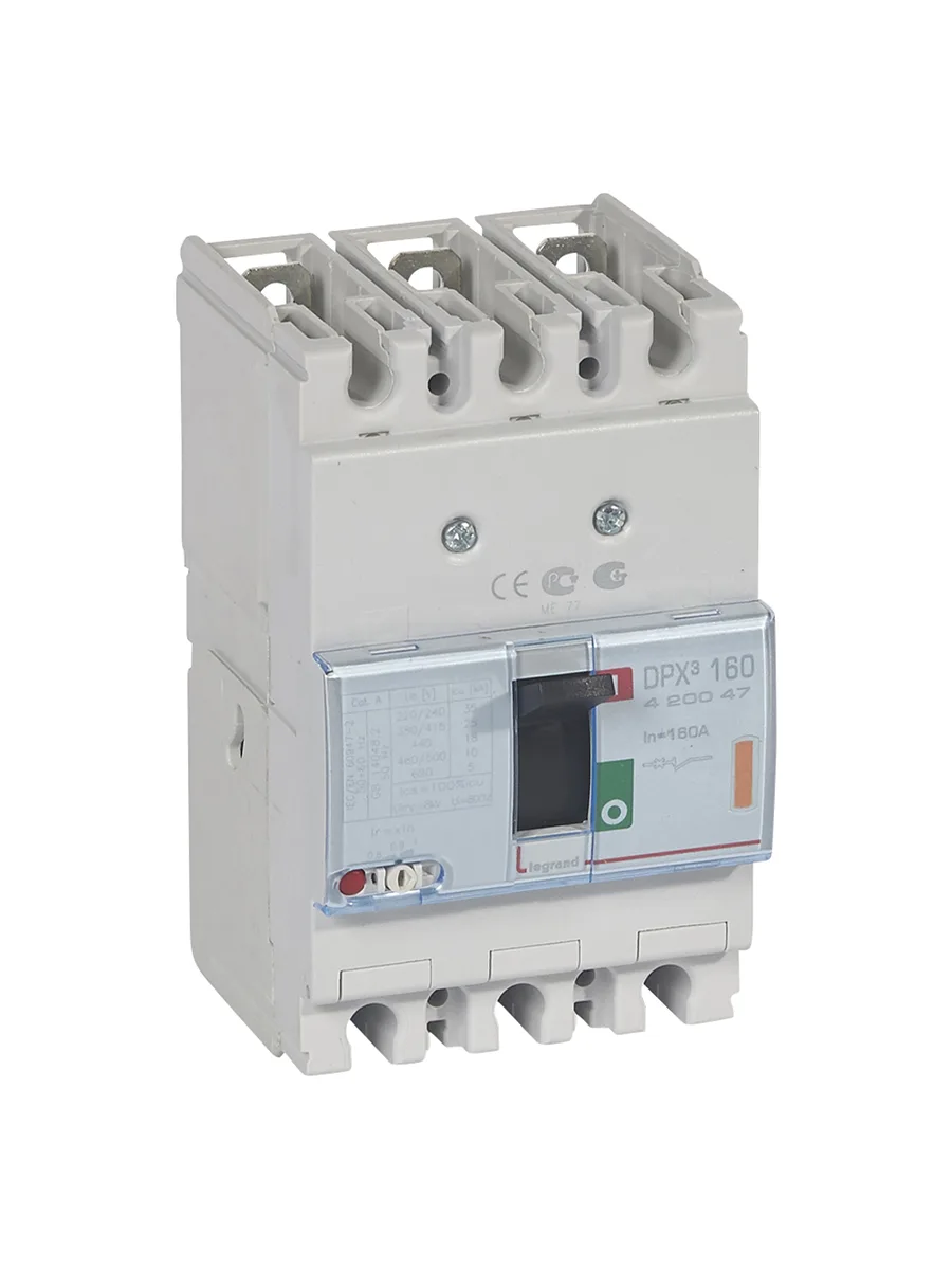 Автоматический выключатель DPX3 160 25кА 160А Legrand 420047