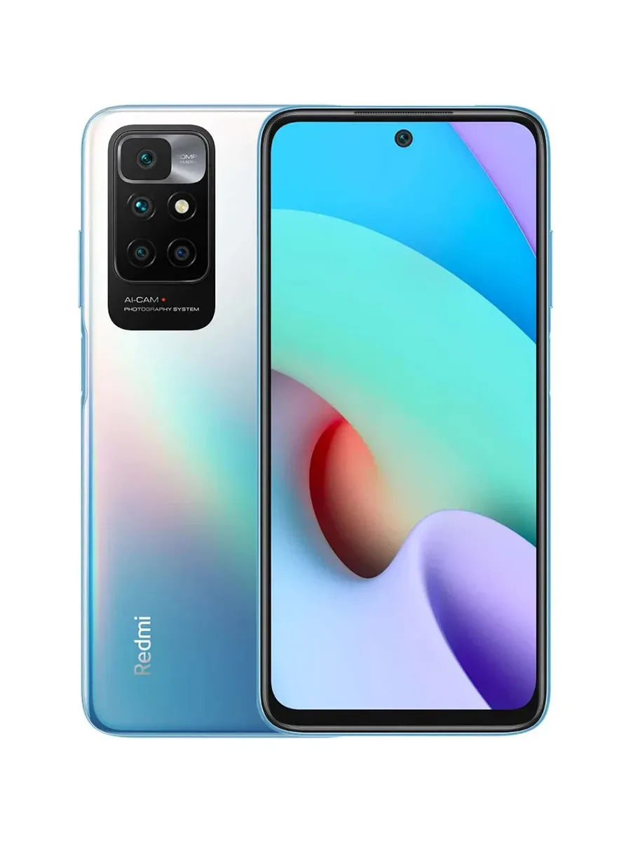 Смартфон Xiaomi Redmi 10 6.5″ 64GB синее море
