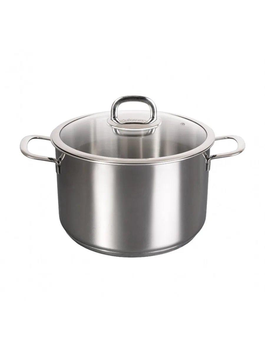 Кастрюля 6л со стеклянной крышкой Kukmara SF-CA6024G