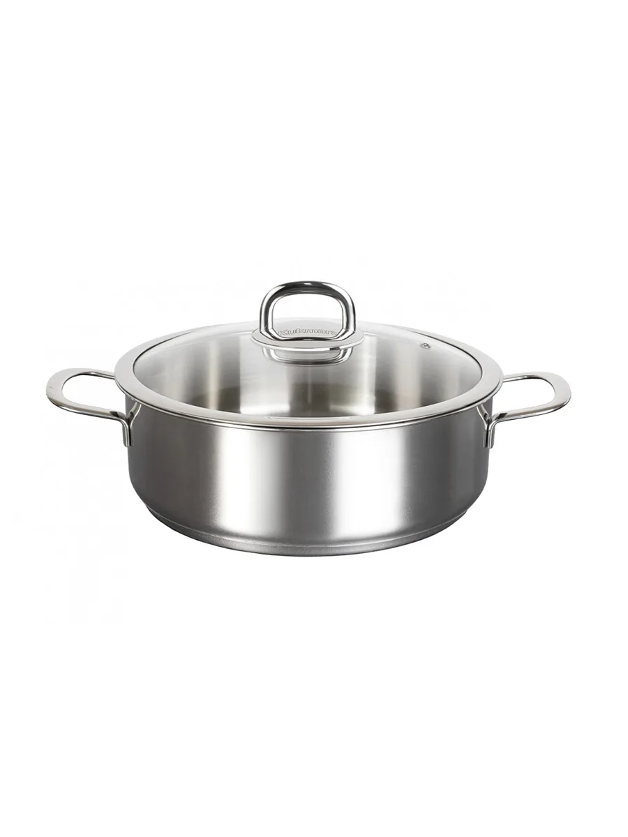 Сотейник 3.9л со стеклянной крышкой Kukmara SF-STP3926G