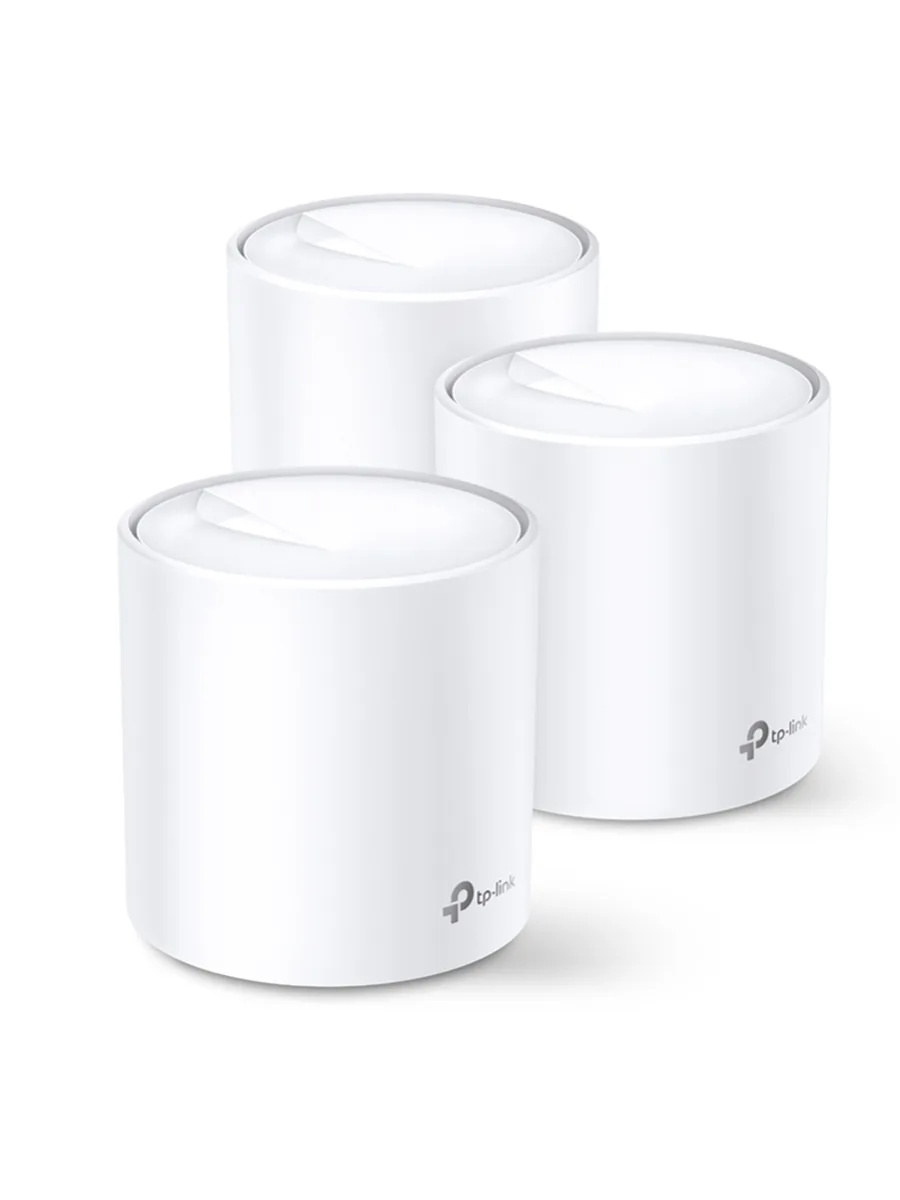 Домашняя Wi-Fi Mesh система 2.4/5 ГГц 1800 Мбит/сек TP-Link Deco X20 гигабитный