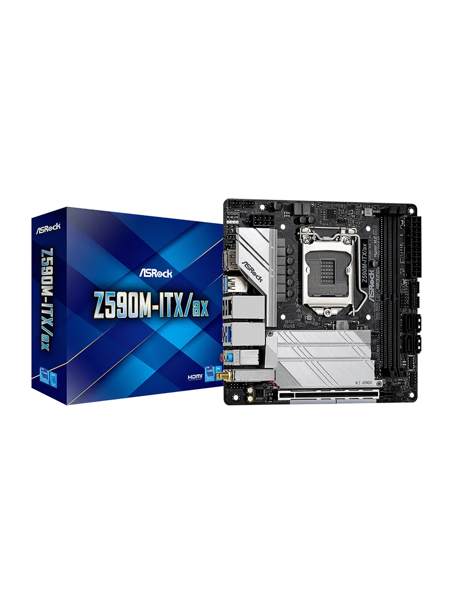 Материнская плата ASRock Z590M-ITX/ax