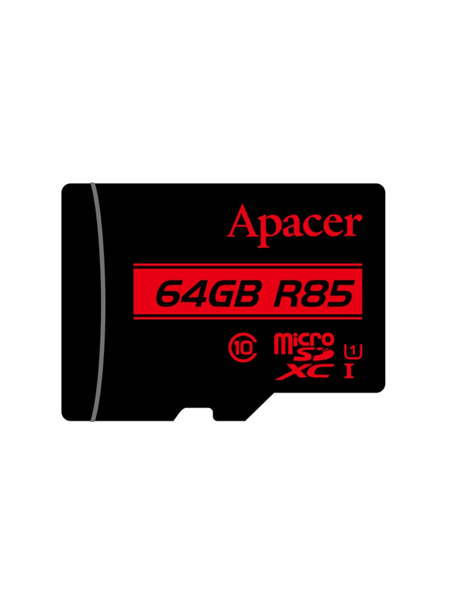Карта памяти Apacer 64Гб microSDHC Class 10 UHS-I U1
