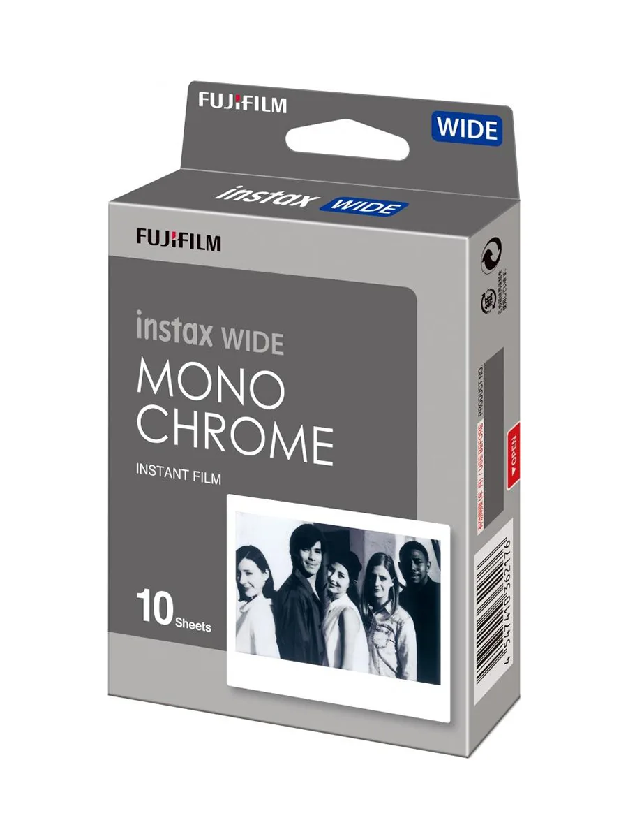 Пленка для фотоаппаратов моментальной печати Fujifilm Instax mini Monochrome