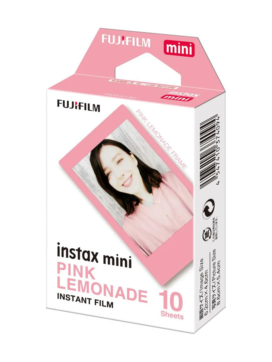 Пленка для фотоаппаратов моментальной печати Fujifilm Instax mini Pink Lemonad