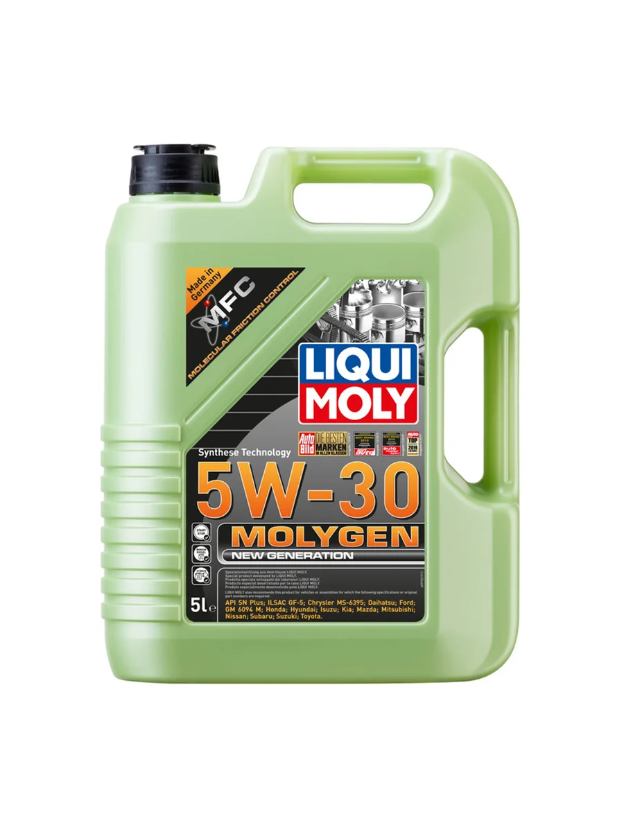 Моторное масло Liqui Moly Molygen New Generation 5W-30 5л