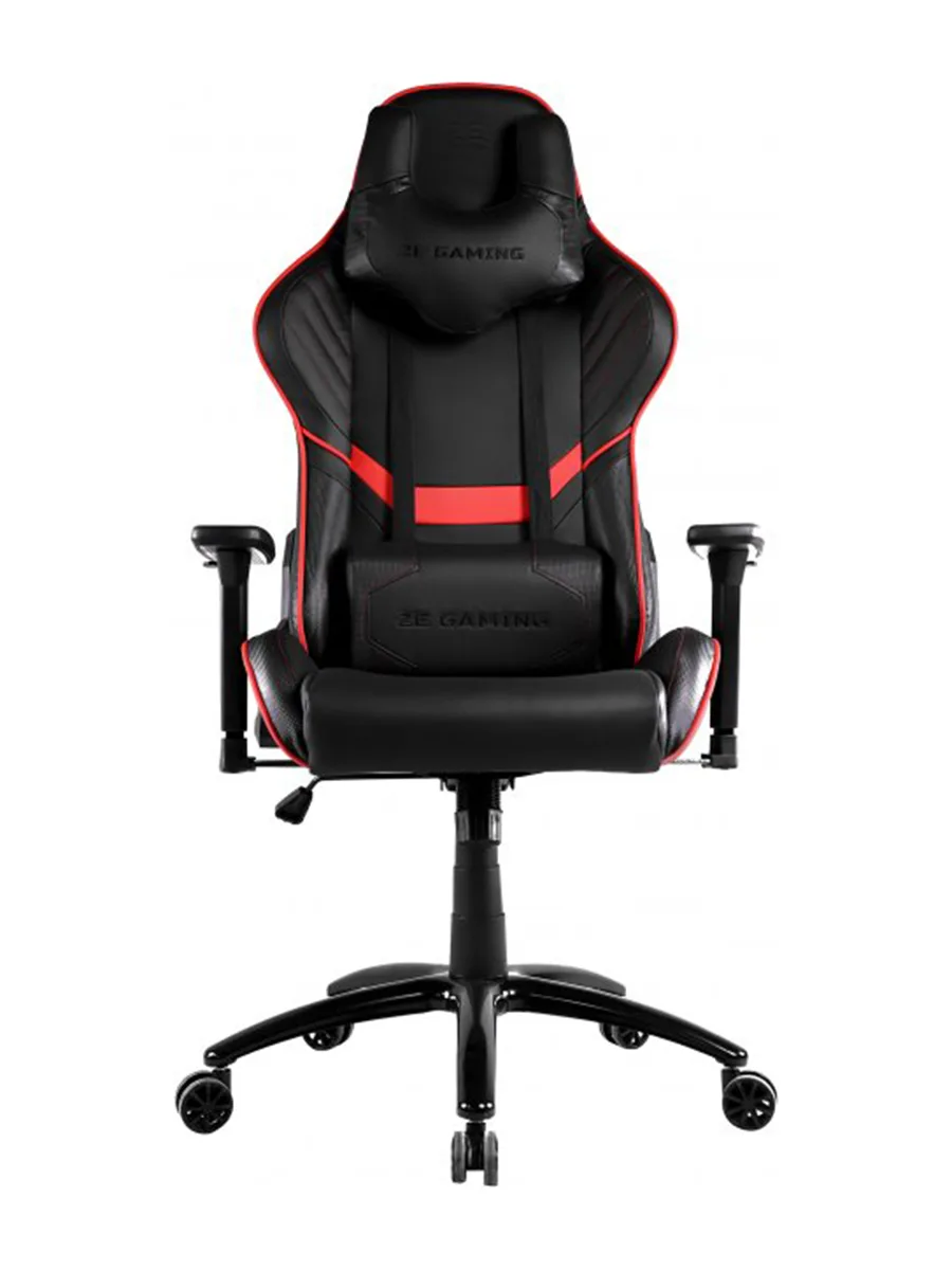 Игровое кресло 2E Gaming HIBAGON черный с красным (2E-GC-HIB-BKRD)
