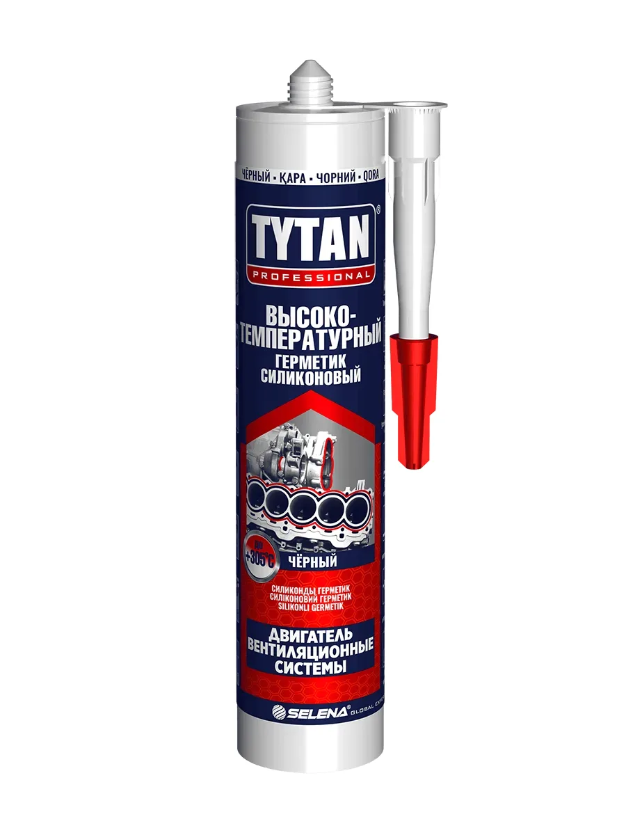 Высокотемпературный Силиконовый герметик для двигателей Tytan 280 мл красный