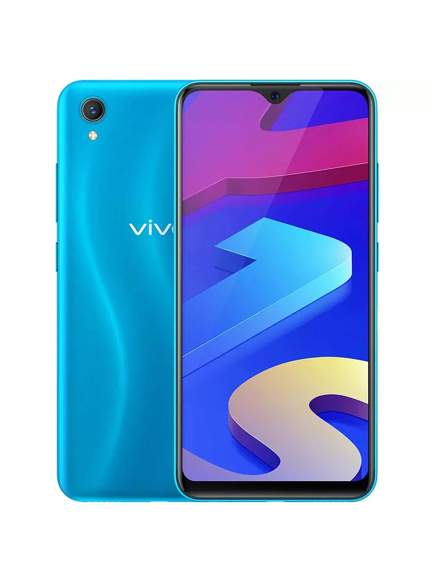 Смартфон Vivo Y1s 6.22″ 32GB синяя волна