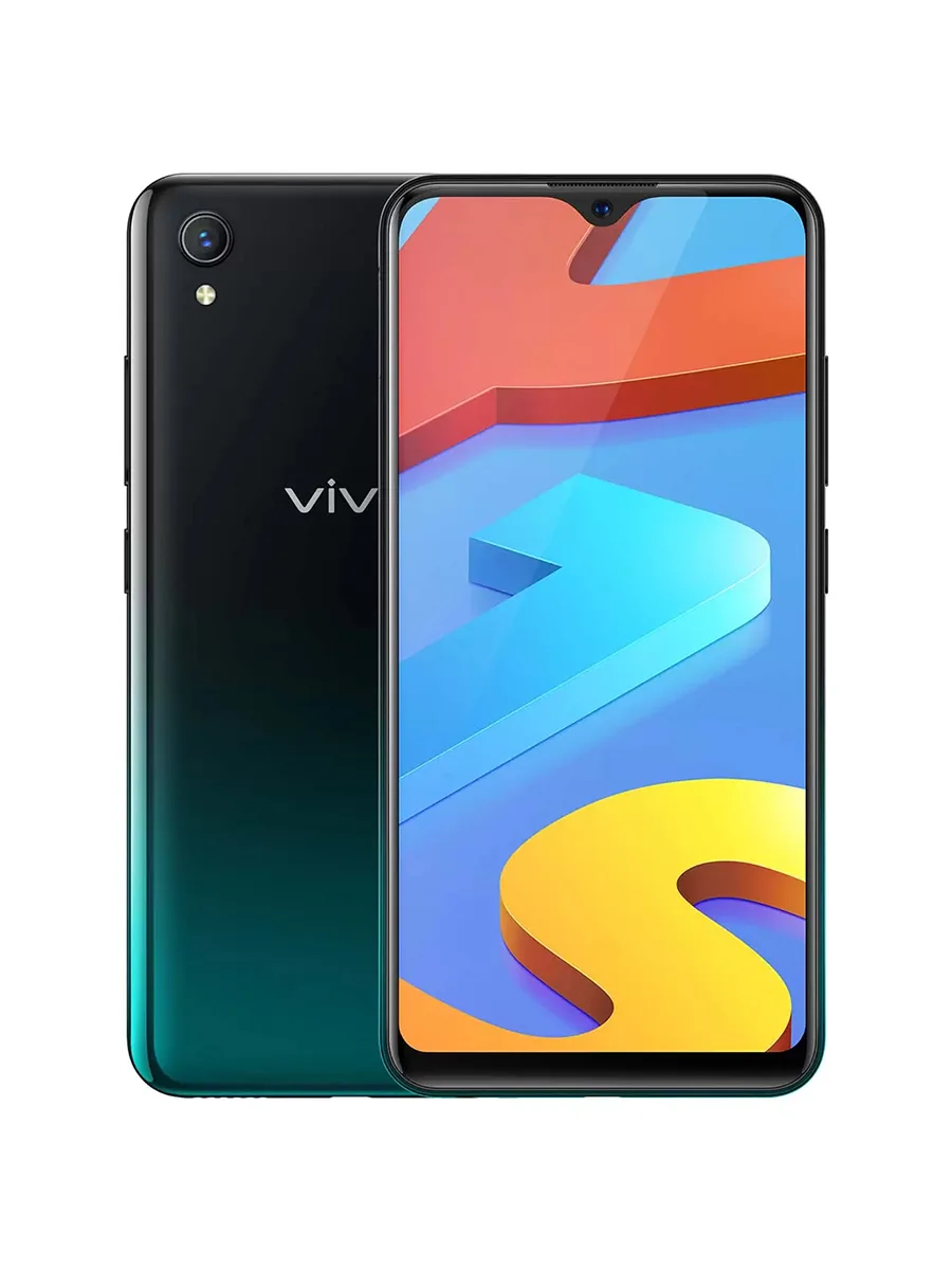 Смартфон Vivo Y1s 6.22″ 32GB оливковый-черный