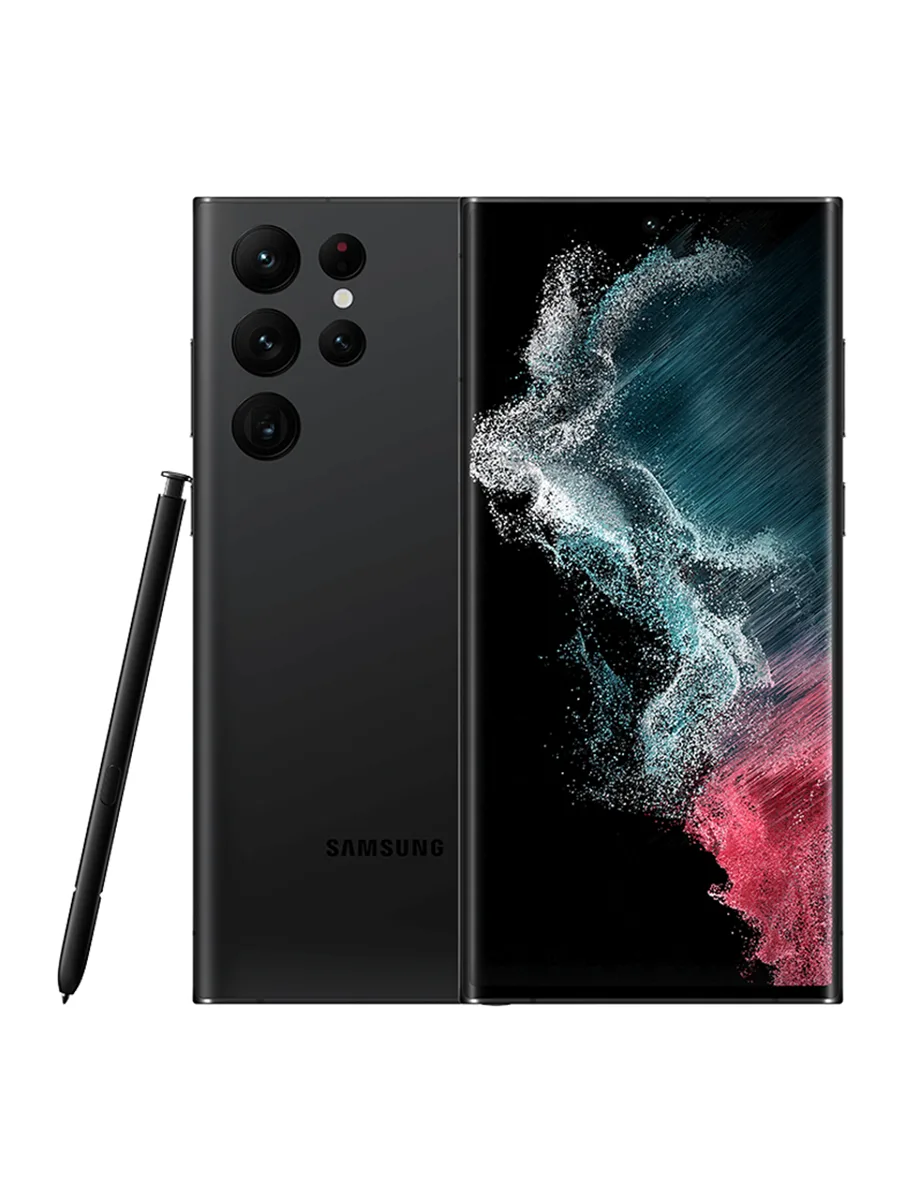 Смартфон Samsung Galaxy S22 Ultra 6.8″ 128GB черный