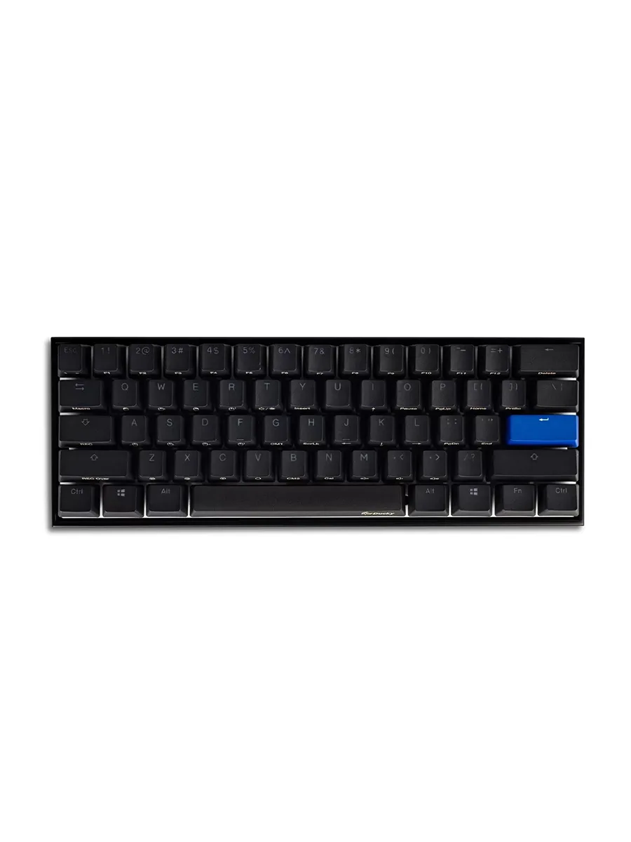 Игровая клавиатура Ducky Mecha Mini Cherry Brown RGB черный