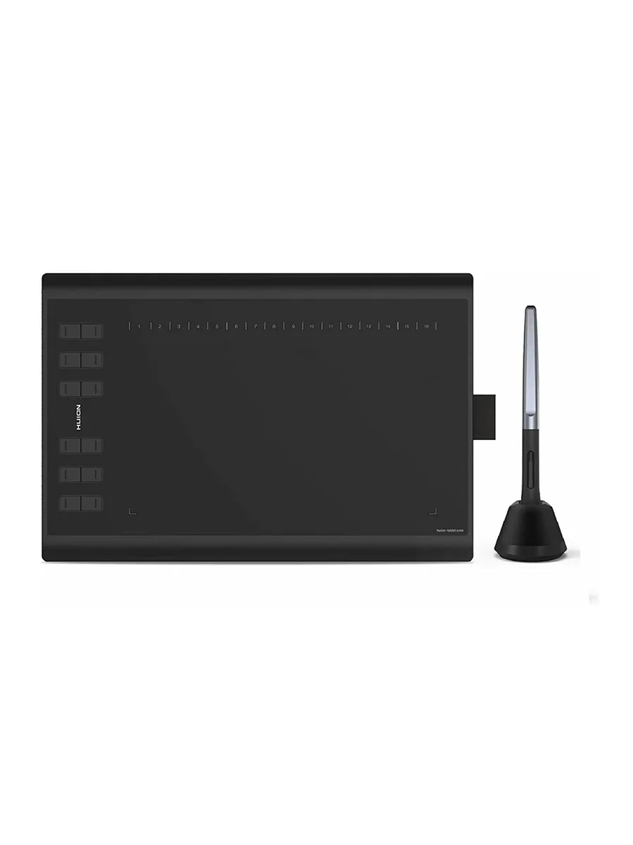 Графический планшет 254 x 158.8 мм Huion H1060P черный