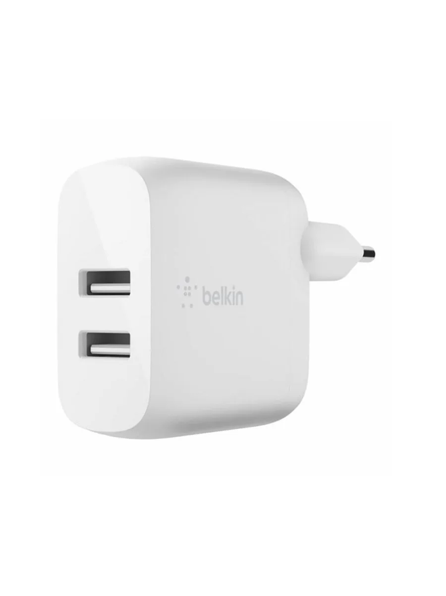 Сетевое зарядное устройство USB Type-A Belkin WCB-002 белый