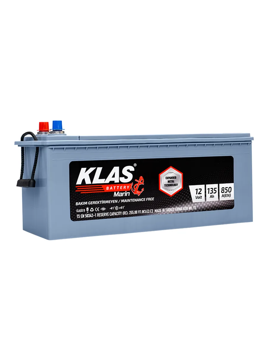 Аккумулятор автомобильный Klas 12В 135Ач
