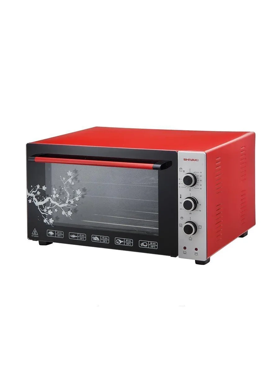 Минидуховка Shivaki MD 3618 Eco серый красный