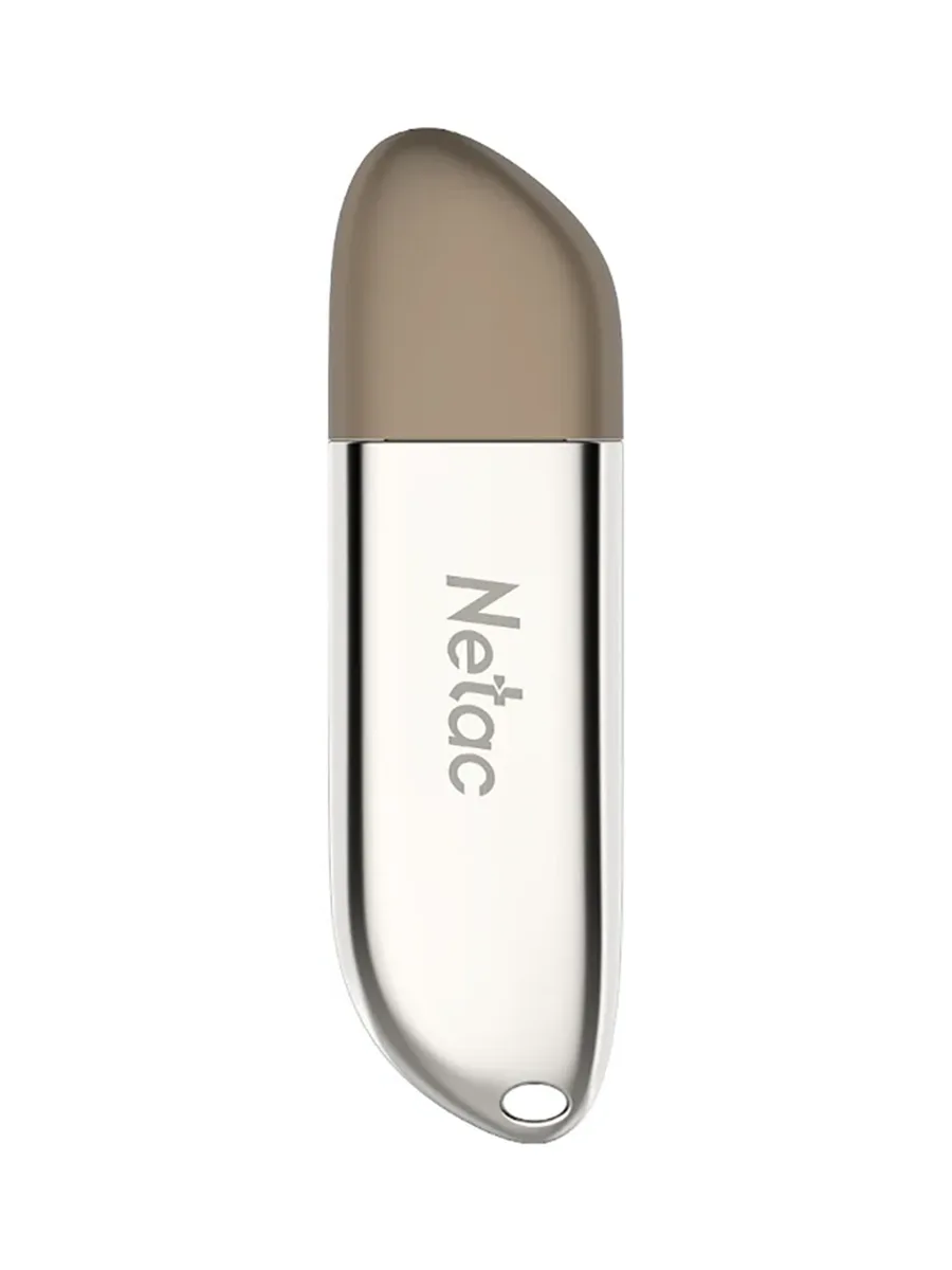 USB флешка 128Гб Netac U352 серебристый