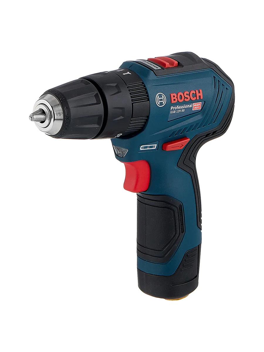 Двухскоростная ударная дрель-шуруповёрт Bosch GSB 12V-30