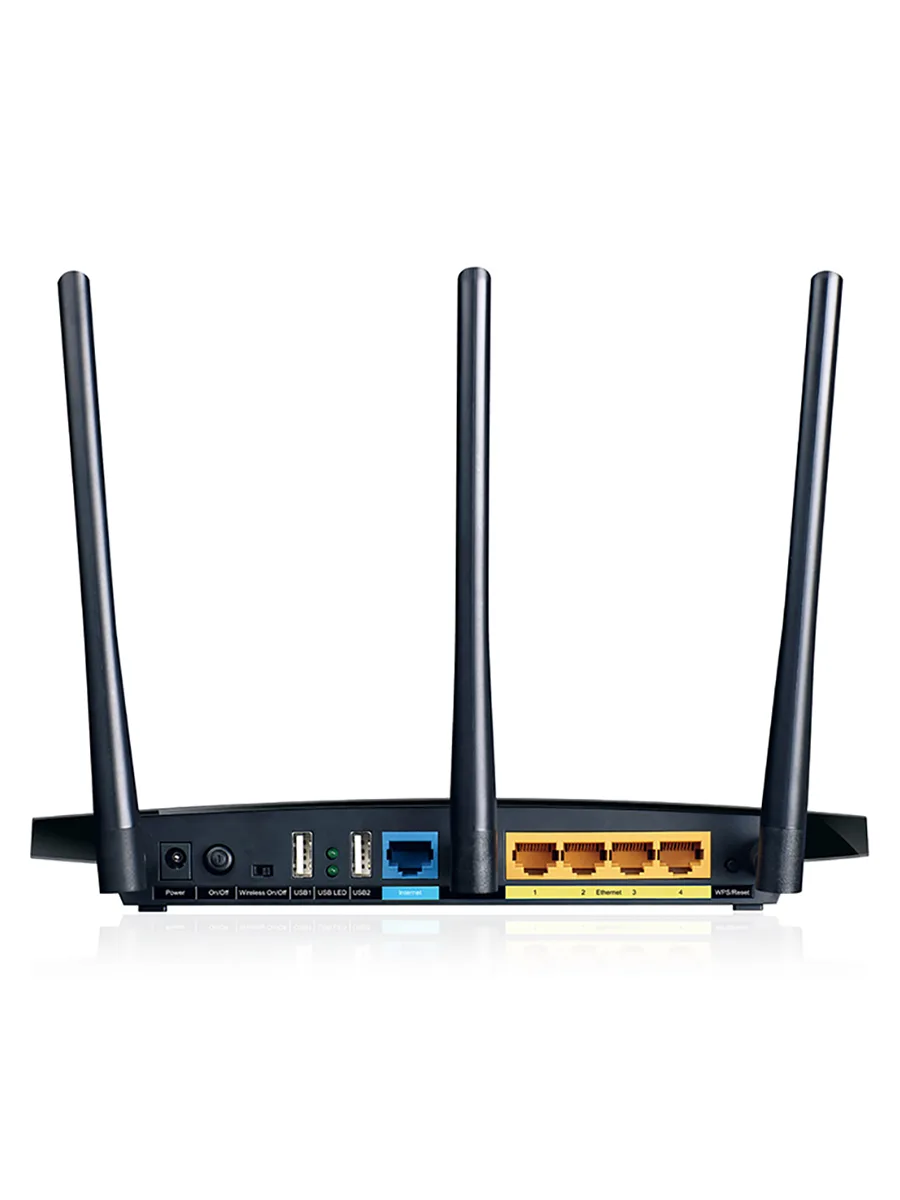 Wi-Fi роутер 2.4/5 ГГц 750 Мбит/сек TL-WDR4300 двухдиапазонный, беспроводной