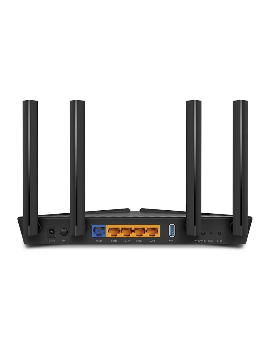 Wi-Fi роутер 2.4/5 ГГц 2976 Мбит/сек Archer AX50 двухдиапазонный, гигабитный