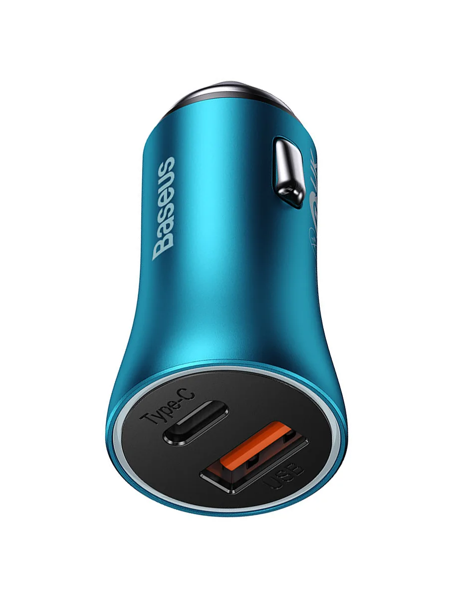 Автомобильное зарядное устройство Baseus U+C 60W (PB346Z-1-POAO)