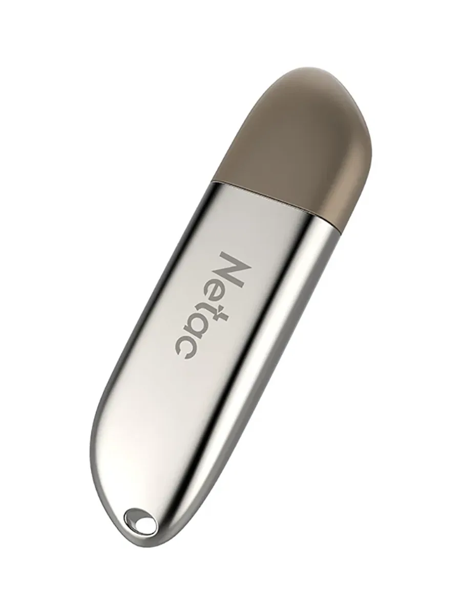 USB флешка 32Гб Netac U352 серебристый
