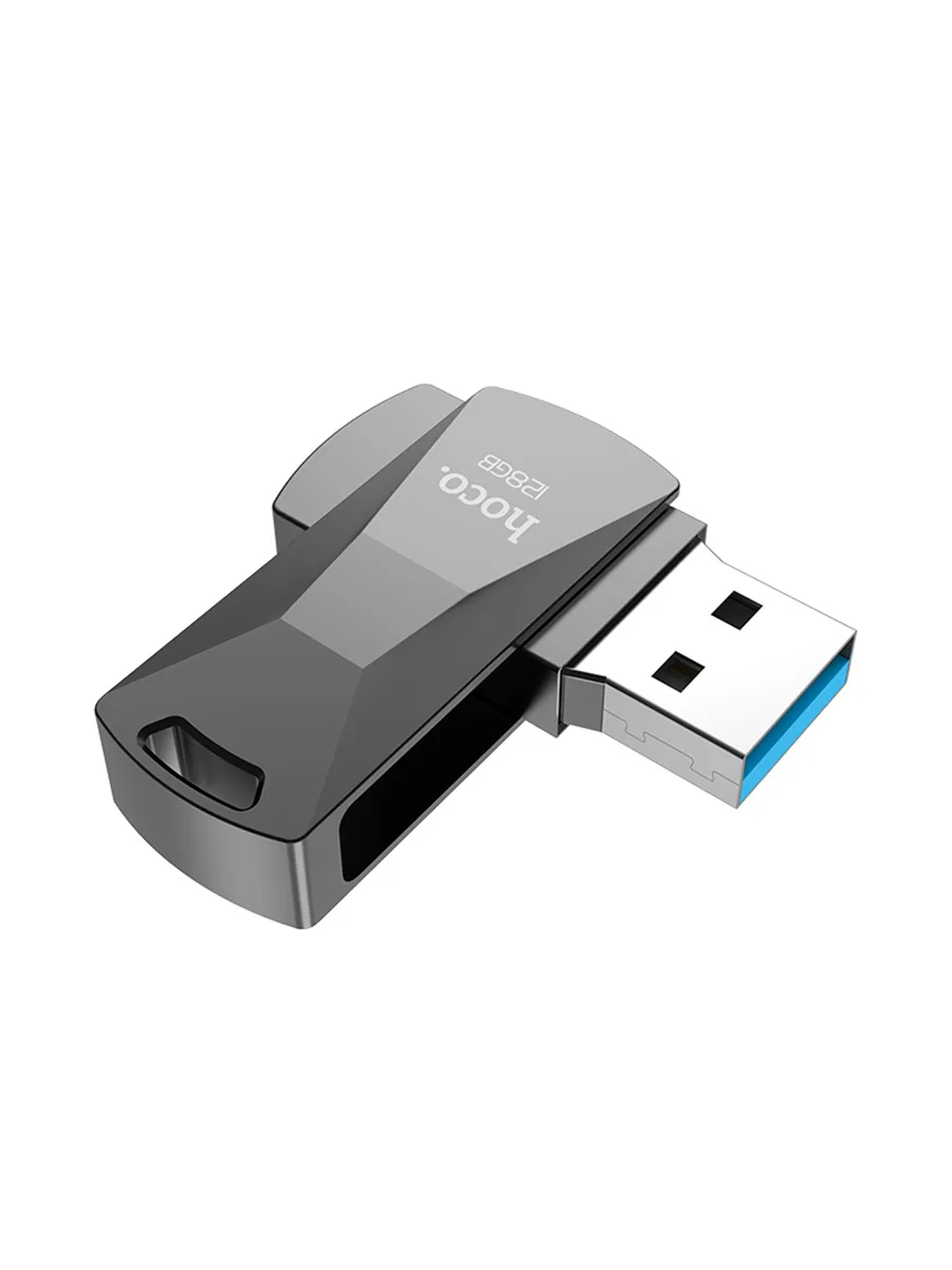 USB флешка 64Гб Hoco UD5 Wisdom серый