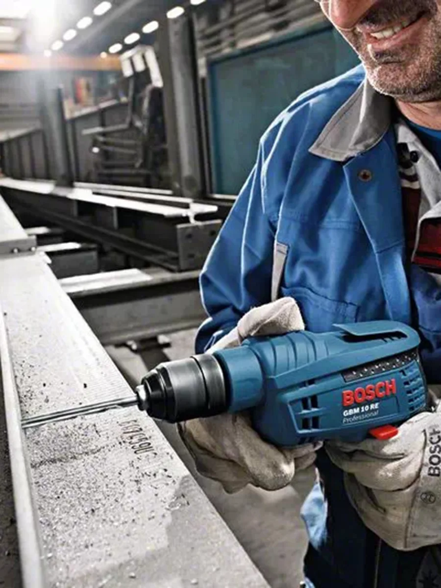 Безударная дрель Bosch GBM 10 RE