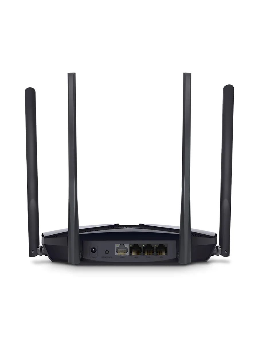 Wi-Fi роутер 2.4/5 ГГц 1.8 Гбит/сек Mercusys MR70X двухдиапазонный, гигабитный
