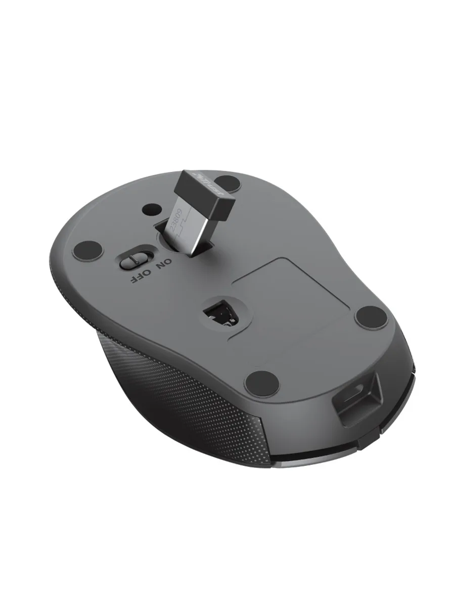 Беспроводная мышь 1600 dpi 4 клавиши Trust Zaya Rechargeable черный