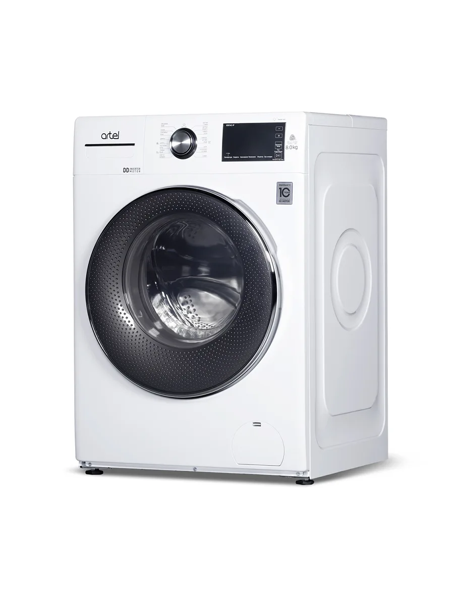 Автоматическая стиральная машина 8кг Artel 80K142-IP белый (FSMA00021BEL)