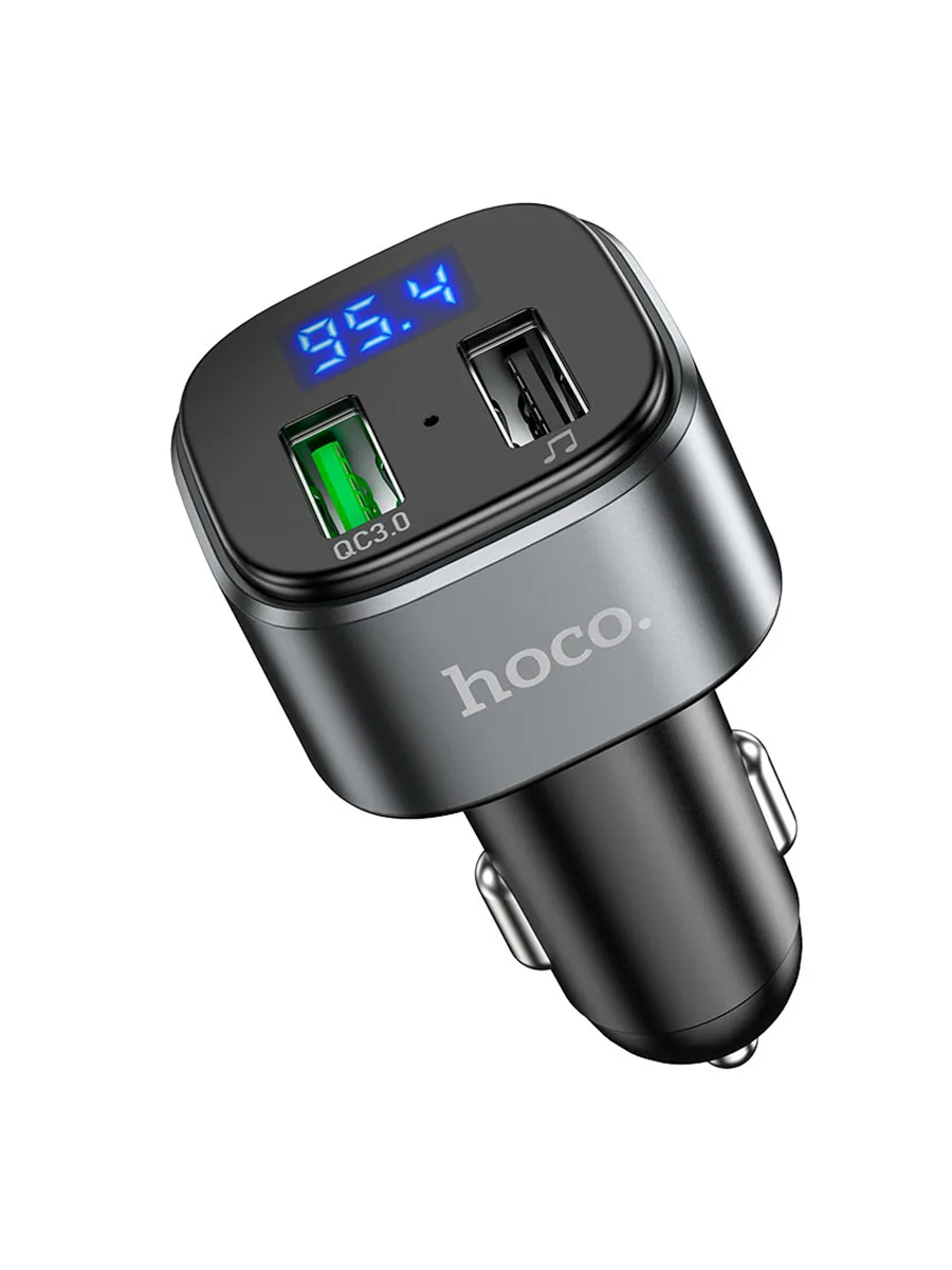 Автомобильный зарядный FM-трансмиттер Hoco E67